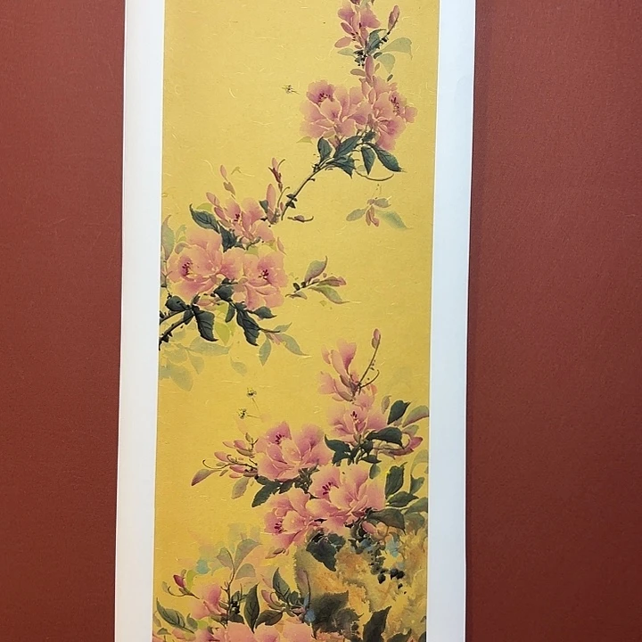 国画听兰老师花鸟