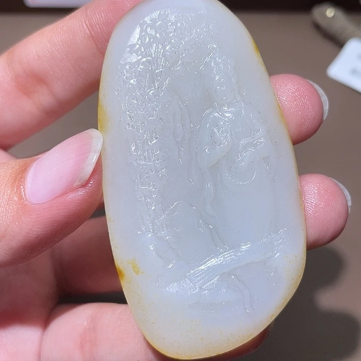 和田玉颈饰未镶嵌Y