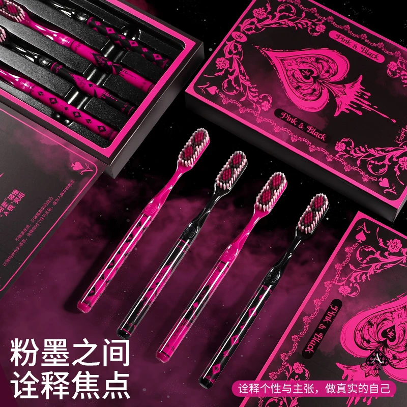 哥伦希【新升级3.0双凸面长头牙刷】宽头软牙刷成人家用护龈牙刷