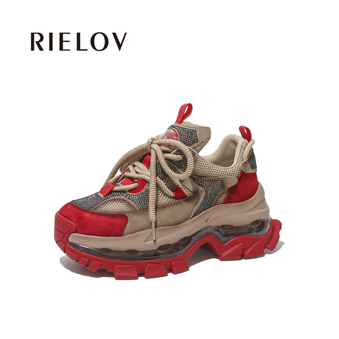 七七●RIELOV增高8cm时尚潮流百搭女士休闲鞋666-121