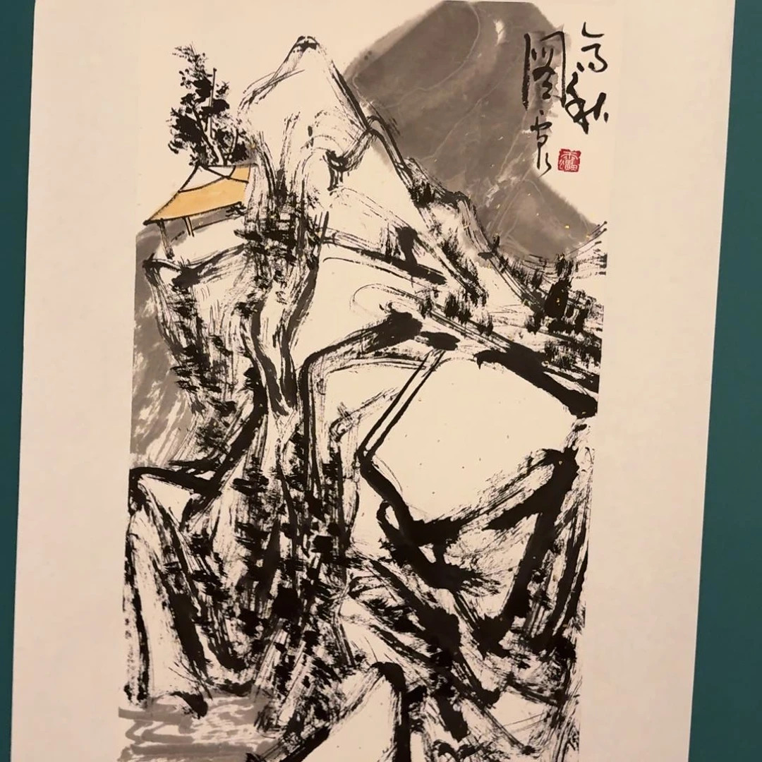国画雷公老师作品画作