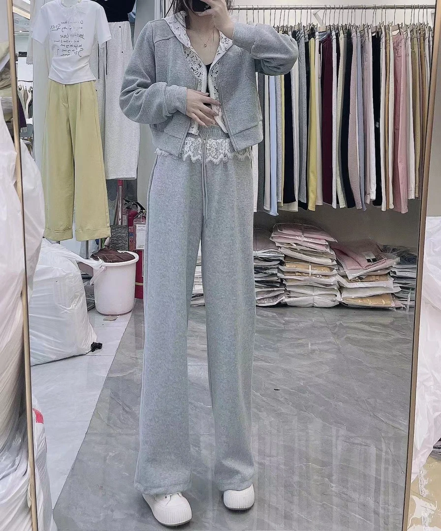 邹先森2512-29杭州高品质春季新款运动休闲时尚两件套