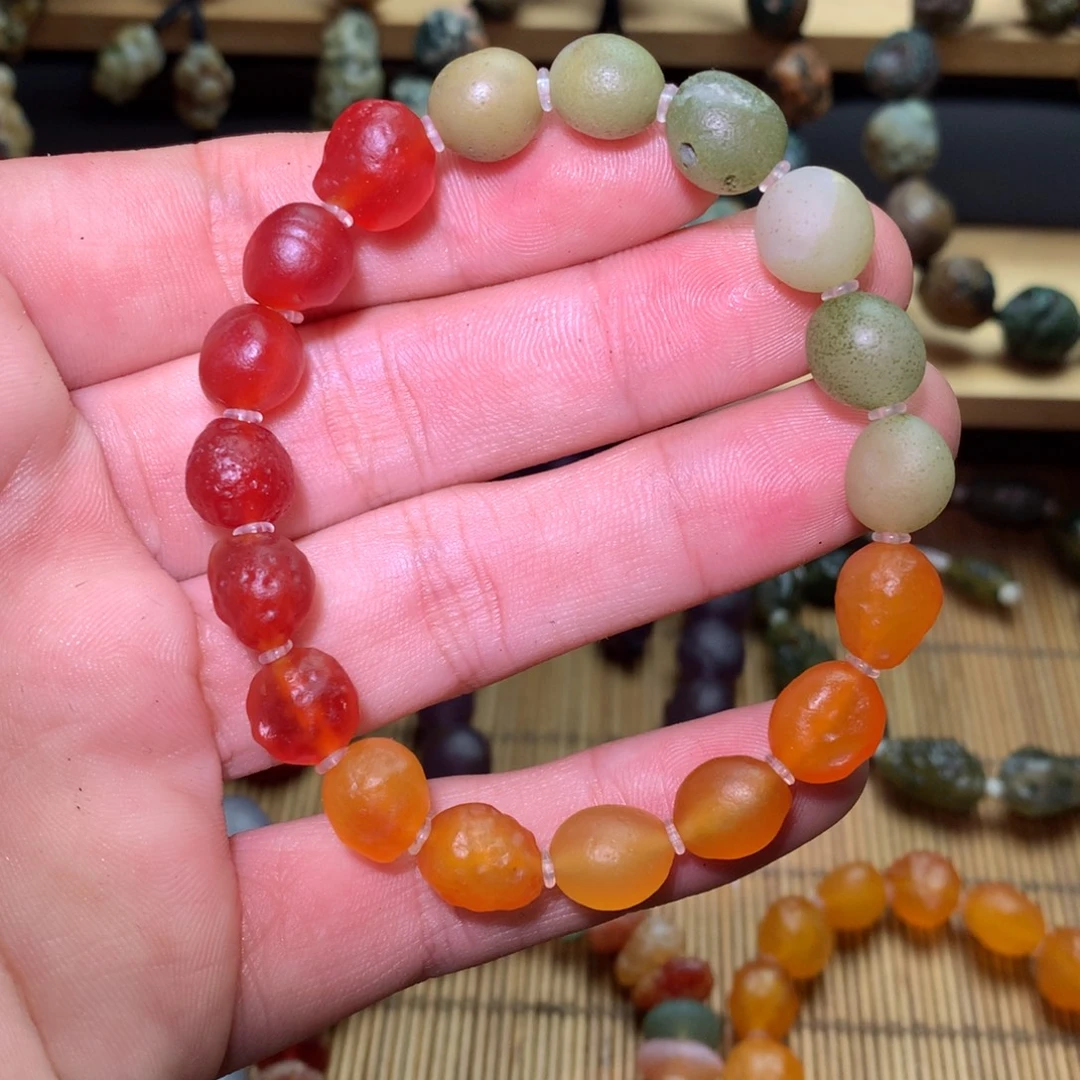 玛瑙/玉髓未镶嵌手链