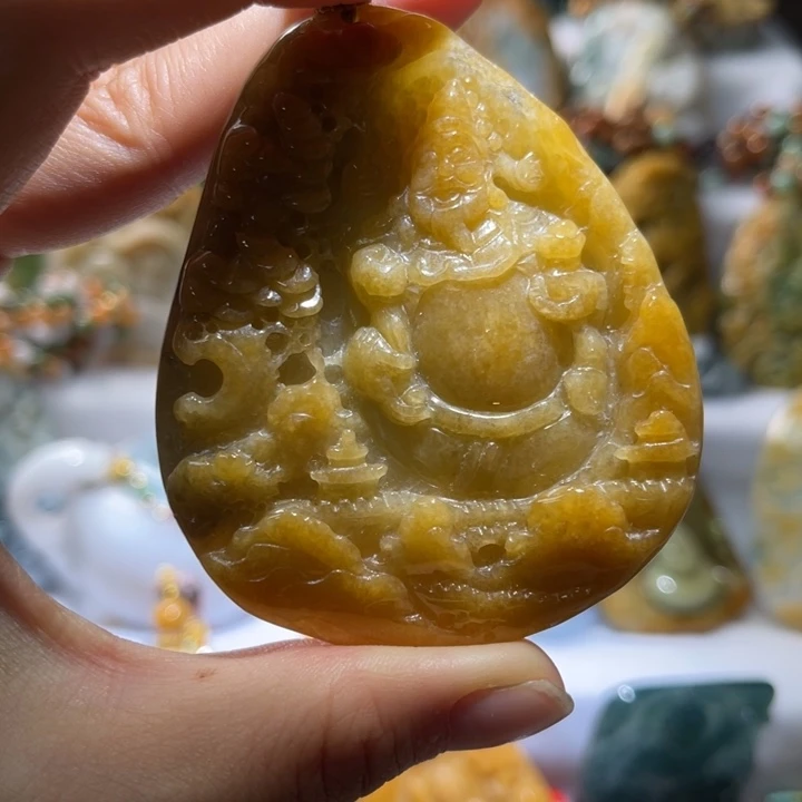 吊坠(不含链)未镶嵌翡翠