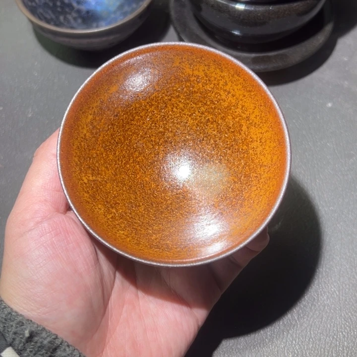 茶盏这个时候才开始准备了