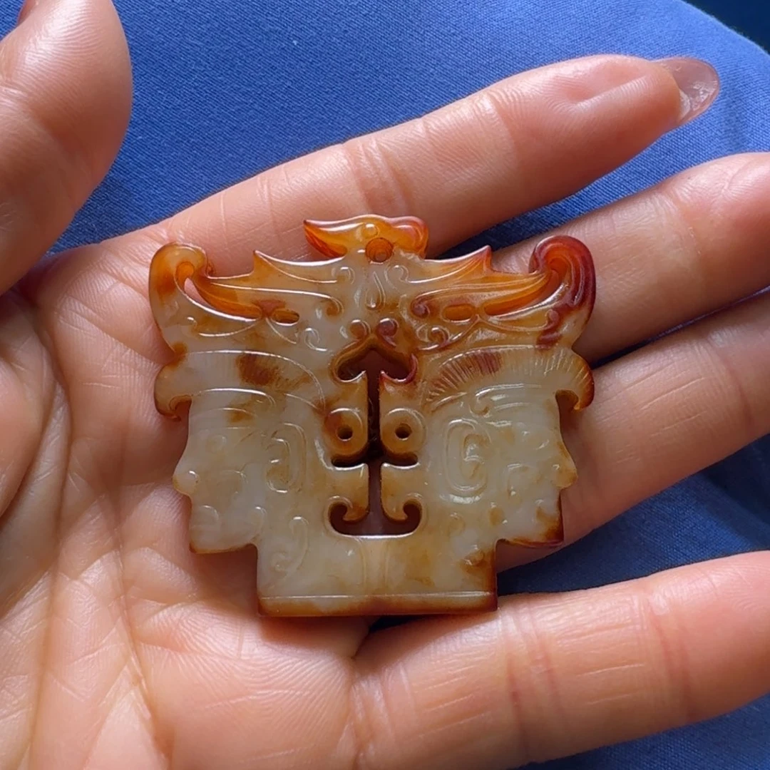和田玉（糖玉）颈饰未镶嵌