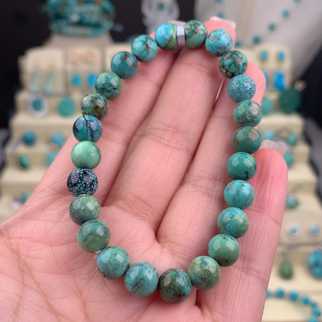 绿松石未镶嵌手链