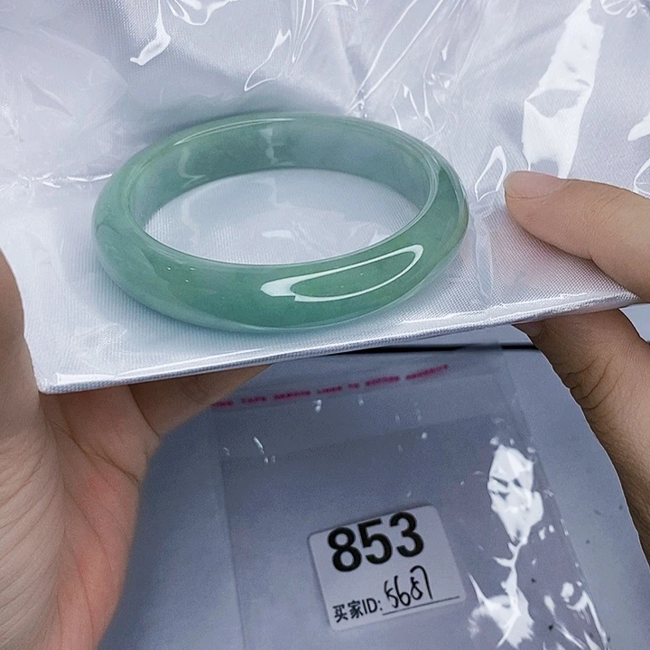翡翠未镶嵌手镯一图一物实物为准
