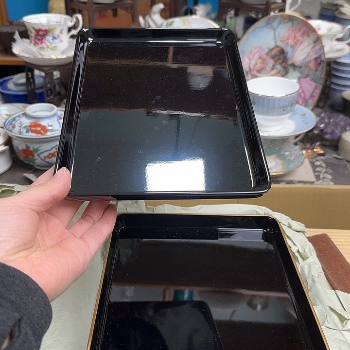 瓷片木2个一大一小