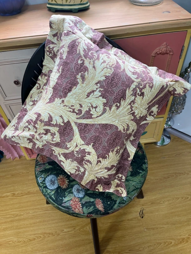 菲萝菈～磨毛印花抱枕套45*45微瑕～H01