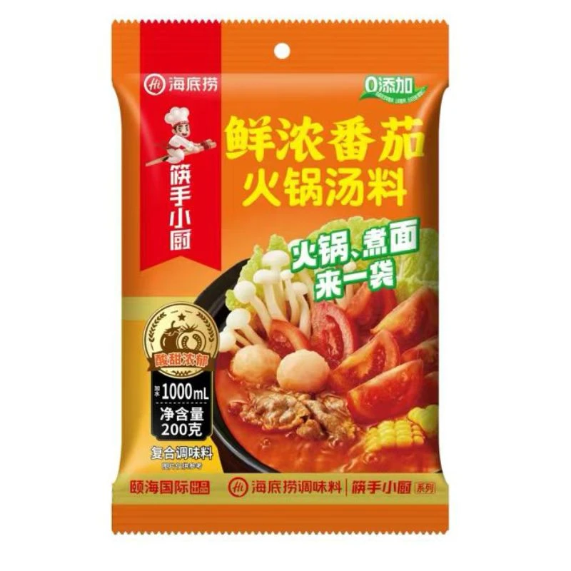 海底捞筷手小厨鲜浓番茄火锅底料200g/袋