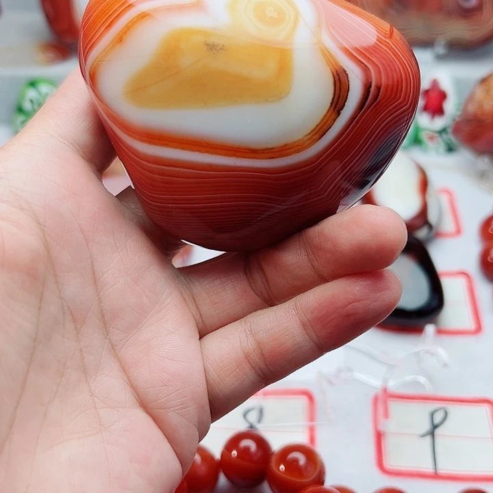 玛瑙/玉髓吊坠未镶嵌万*