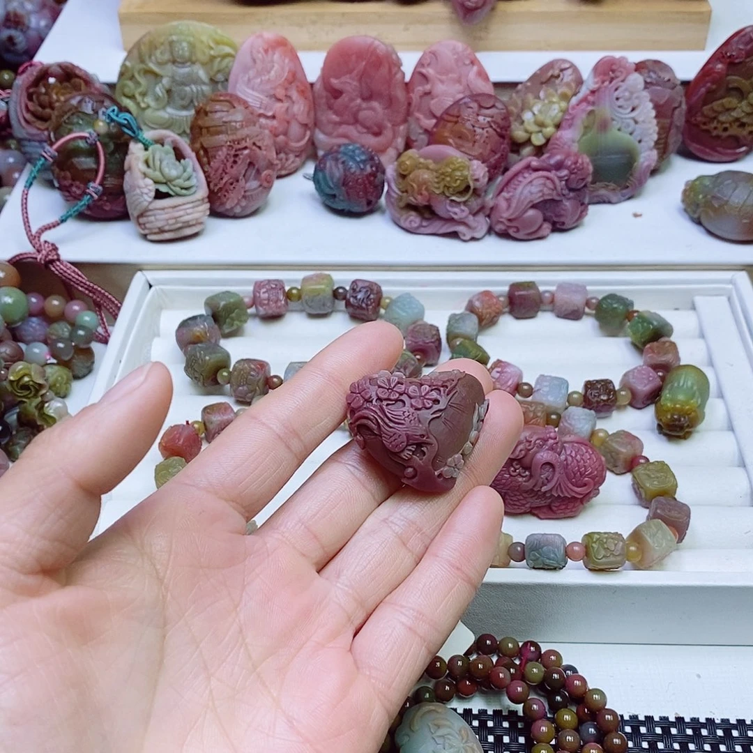 玛瑙/玉髓盐源玛瑙未镶嵌