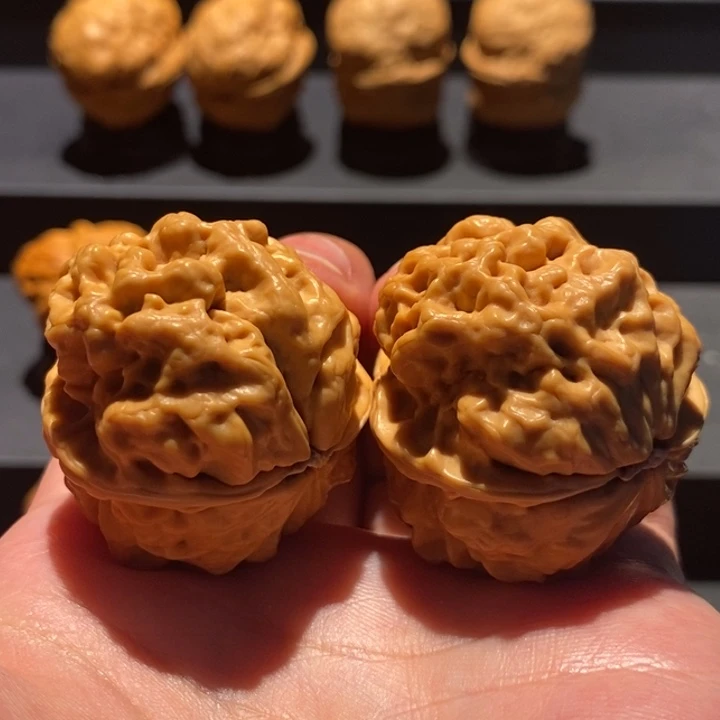 文玩核桃把件筽*39尺五毒蟾