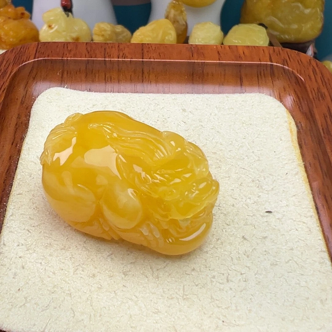 蜜蜡吊坠(不含链)未镶嵌