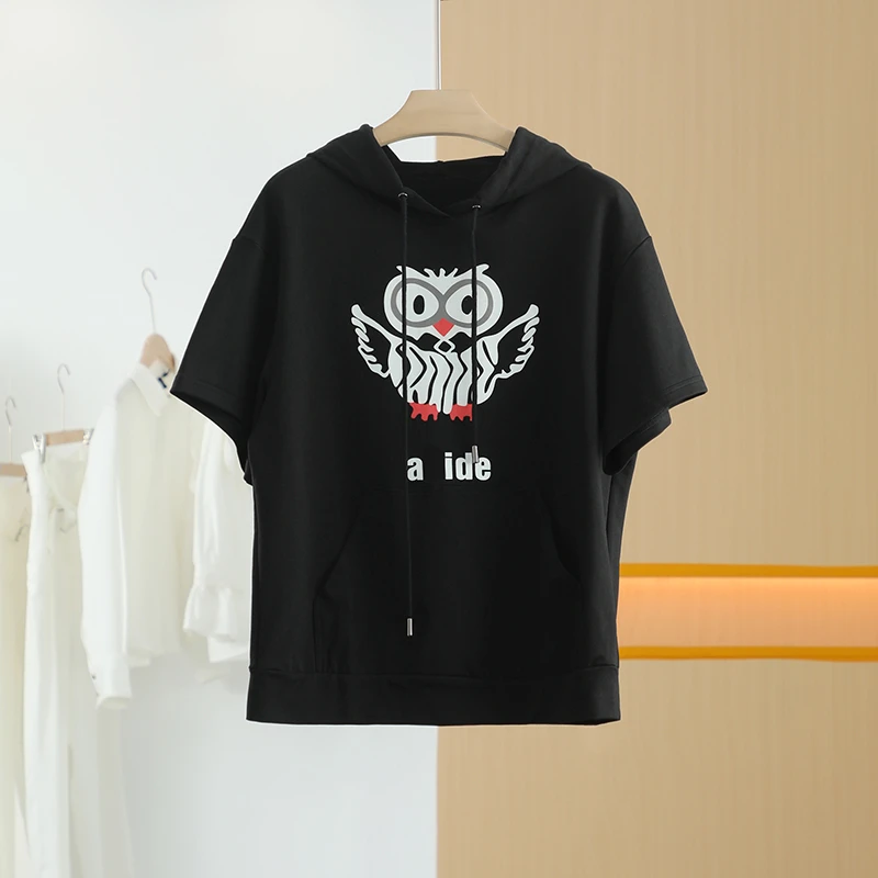 【唐长老自营】货号4568女装春秋新款印花休闲卫衣M