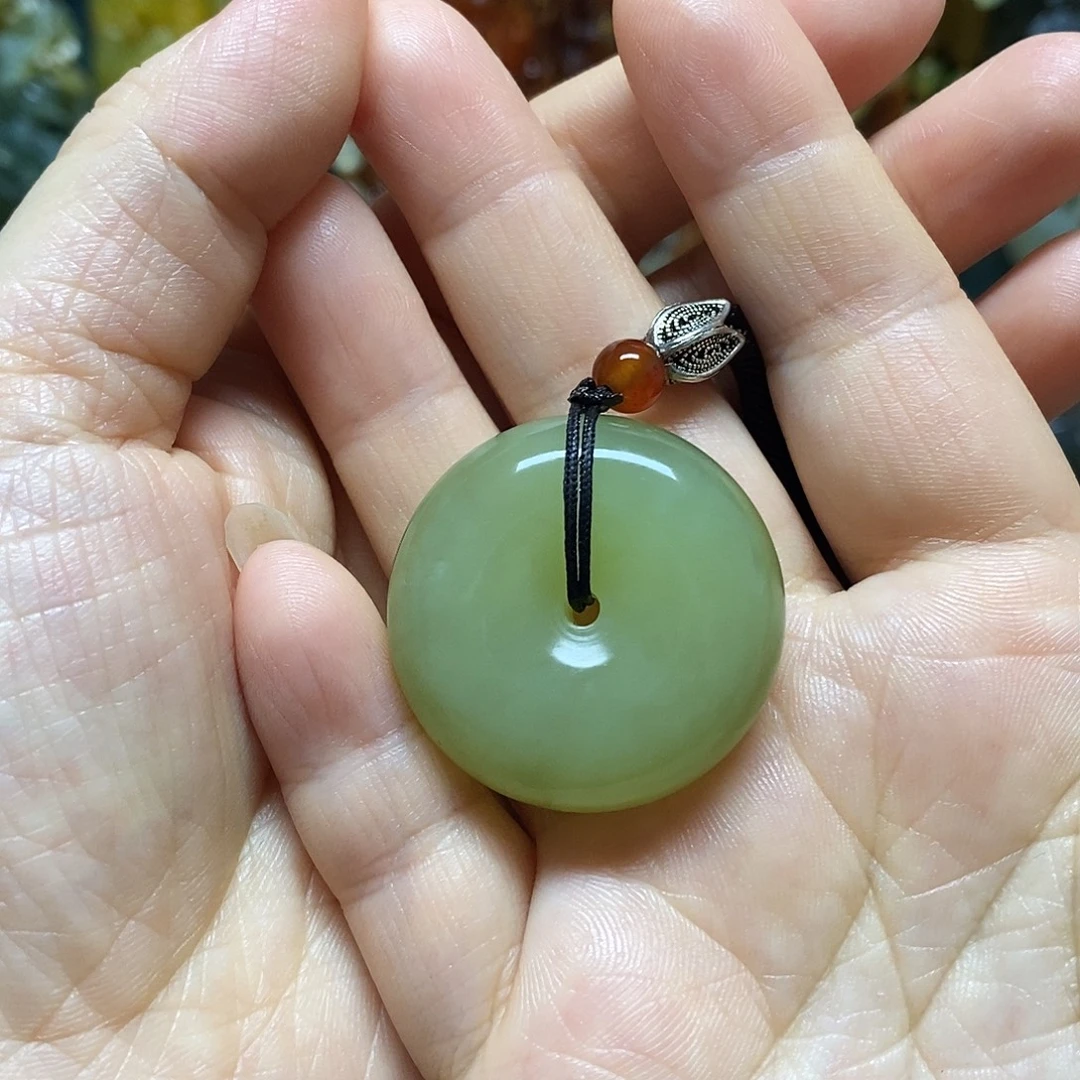 岫玉未镶嵌吊坠(不含链)