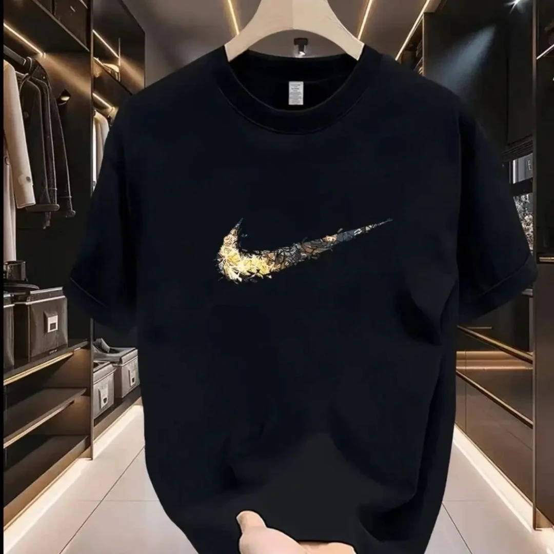 【一折粉丝福利】夏季男女同款百搭时尚潮牌短袖T恤简约