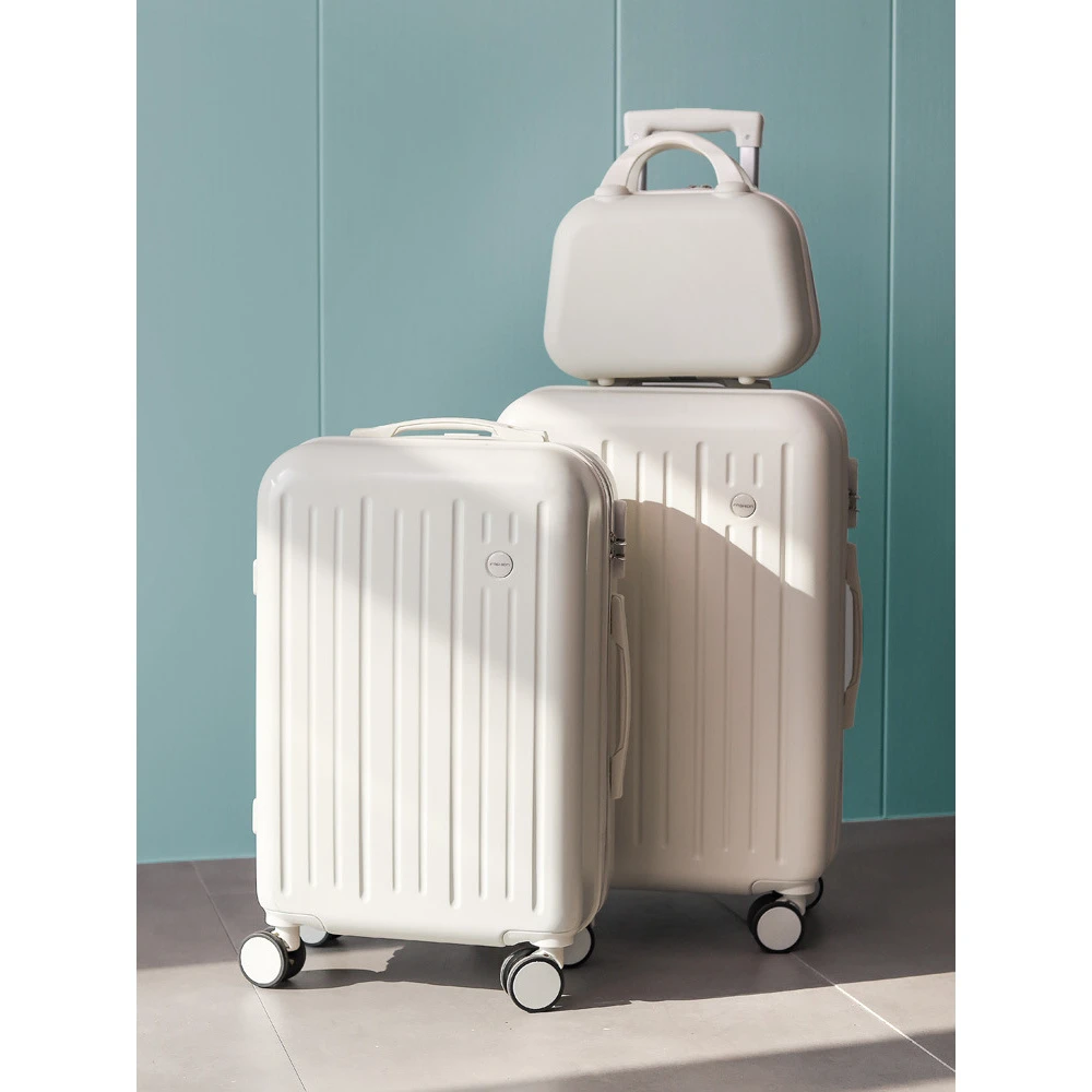 子母款行李箱 女20寸旅行拉杆箱24大容量拉链子母箱