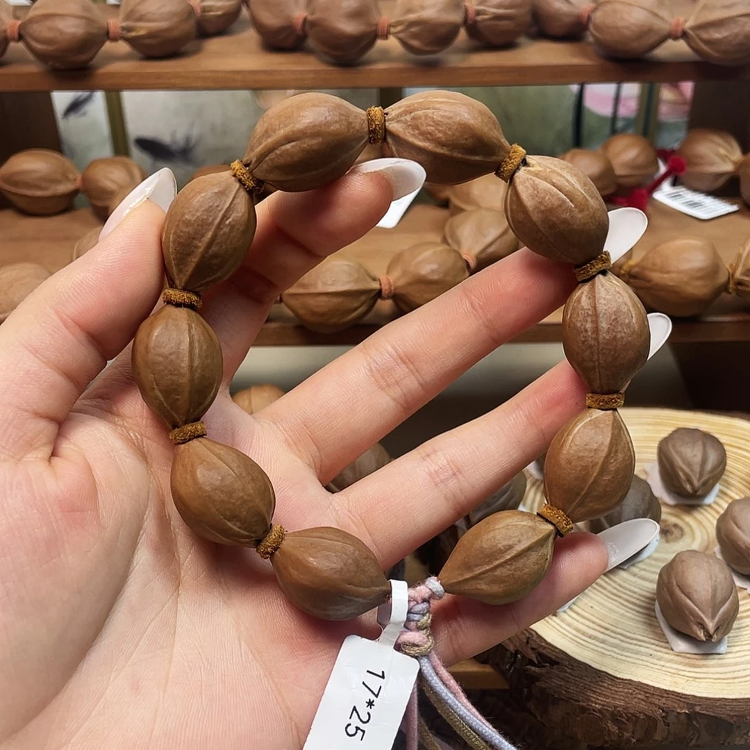 那***啦橄榄核手串/手链1725梅林铁核