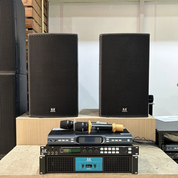 9新  （包邮）德国5.S高端黑标系列12寸专业音响四件套