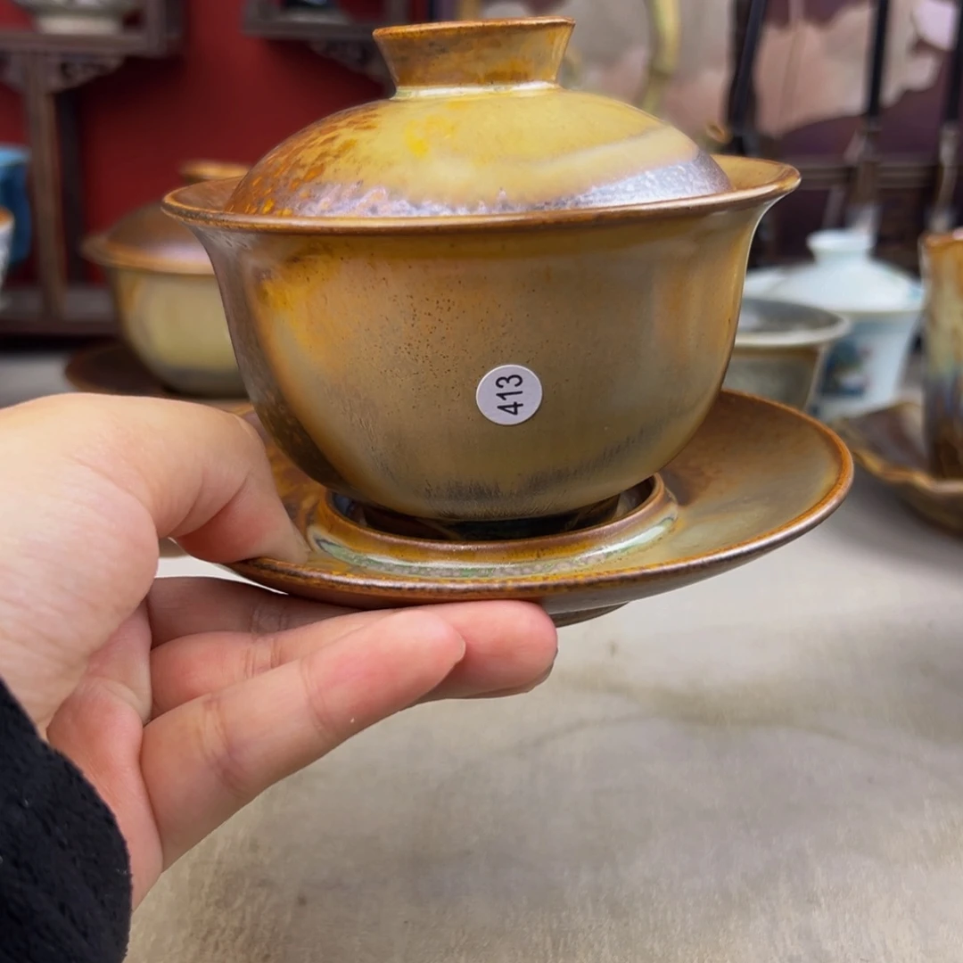 杯纯手工柴烧主人杯