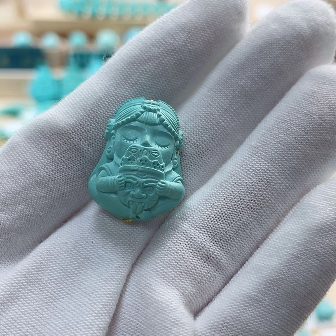 绿松石珠宝奇石未镶嵌