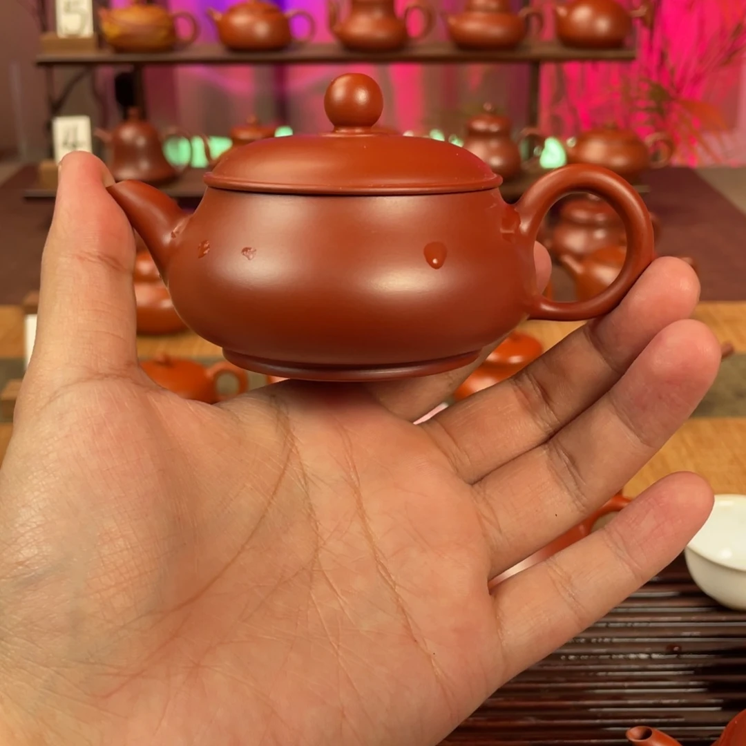 想***中紫砂茶壶精工超薄明炉120cc