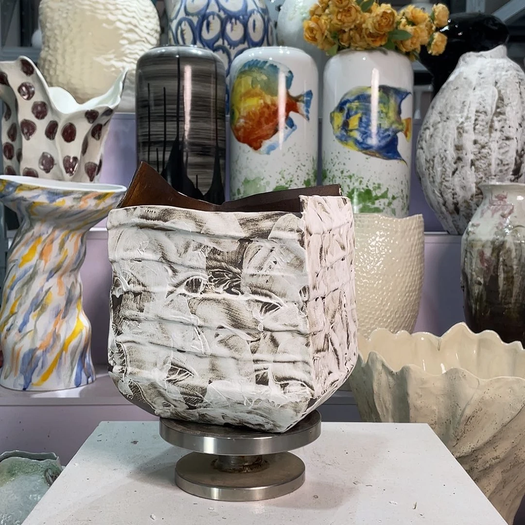 瓶陶瓷花器摆件系列高度22