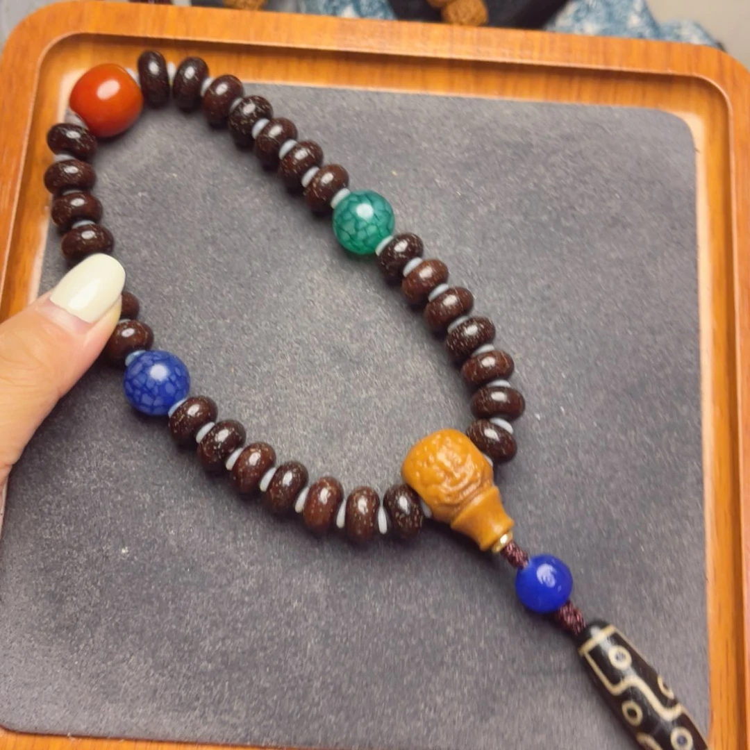 星月菩提吊坠黑金星月菩提
