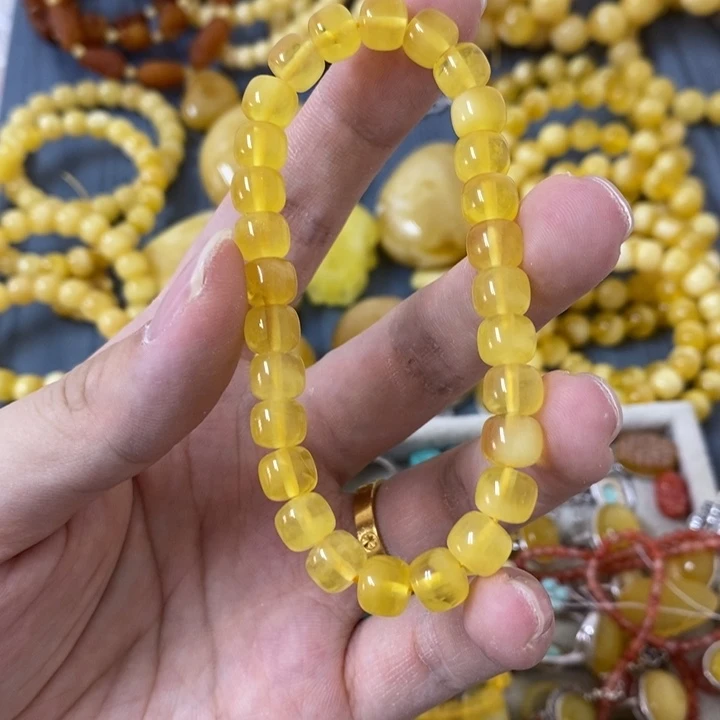 未镶嵌蜜蜡裸石多样性发货