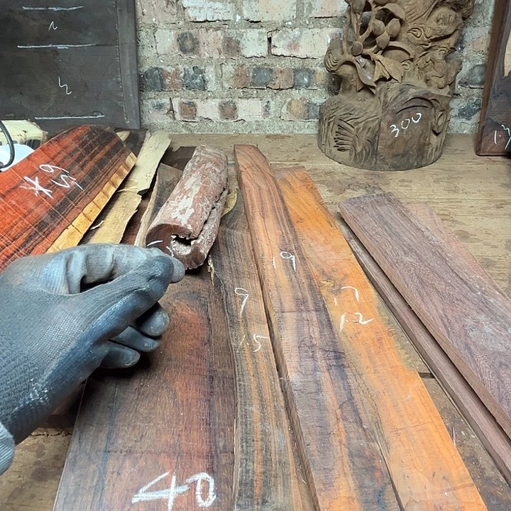 海****香榧木大红酸枝交趾黄檀