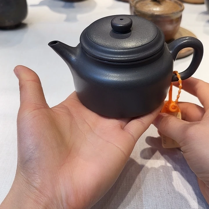 天青紫砂壶徳钟壶