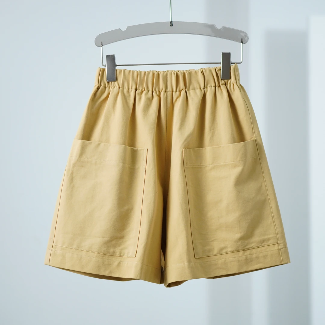 【德M】Y032  女装夏休闲短裤卡其色J53722221200180102