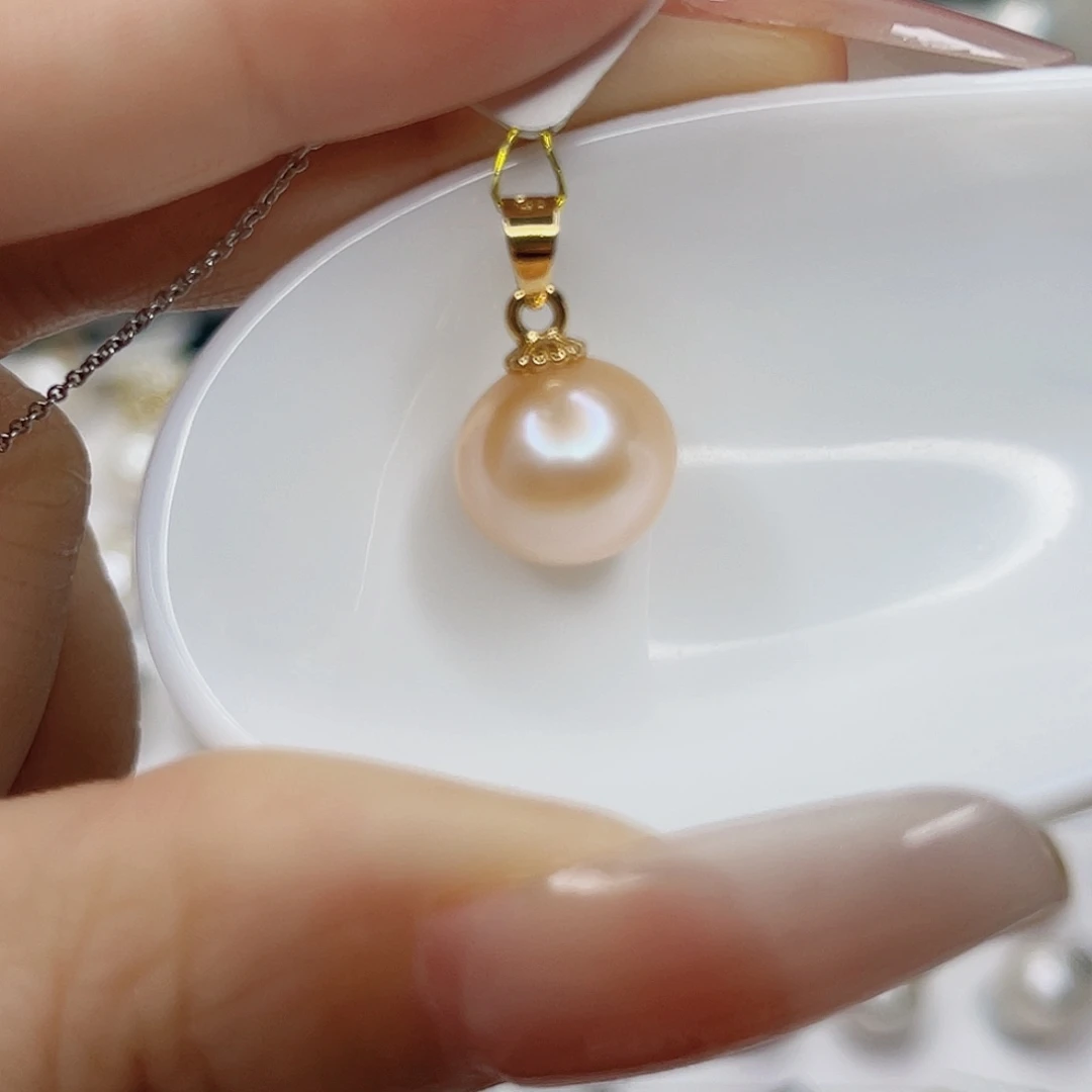 淡水珍珠合金吊坠(赠链)11