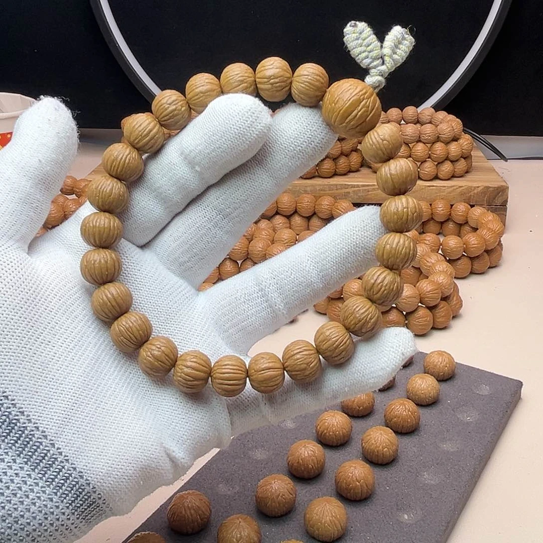 猴头核桃手串土豪12.7边高同尺毕业款