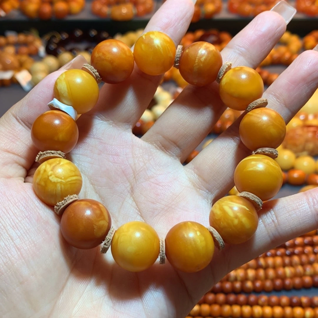 【闪购商品】未镶嵌蜜蜡手串蜜蜡手串