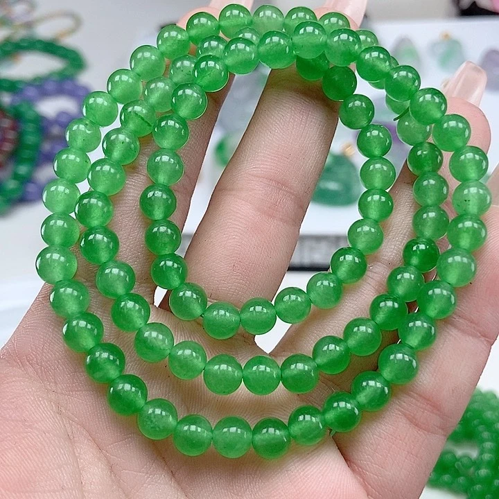 翡翠手链未镶嵌手链