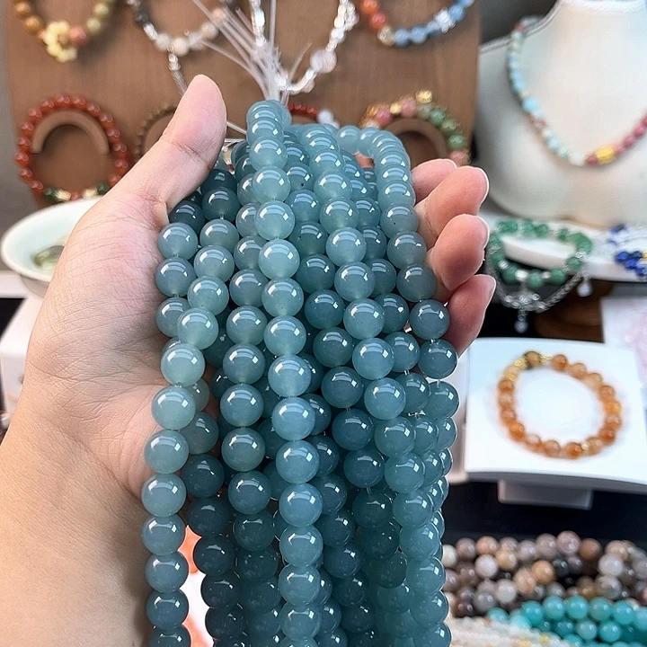 水晶珠宝半成品未镶嵌573