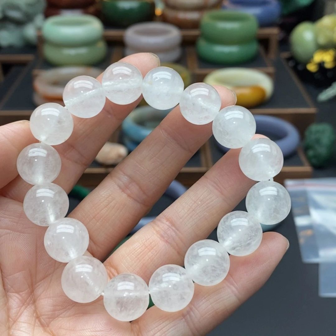 石英质玉手链1.3未镶嵌