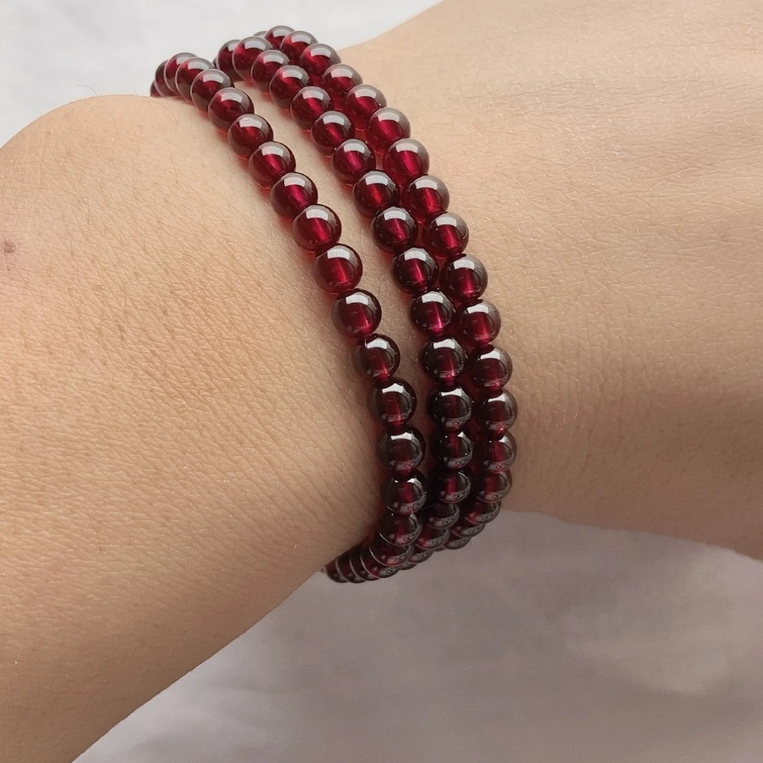 手链石榴石未镶嵌5.0