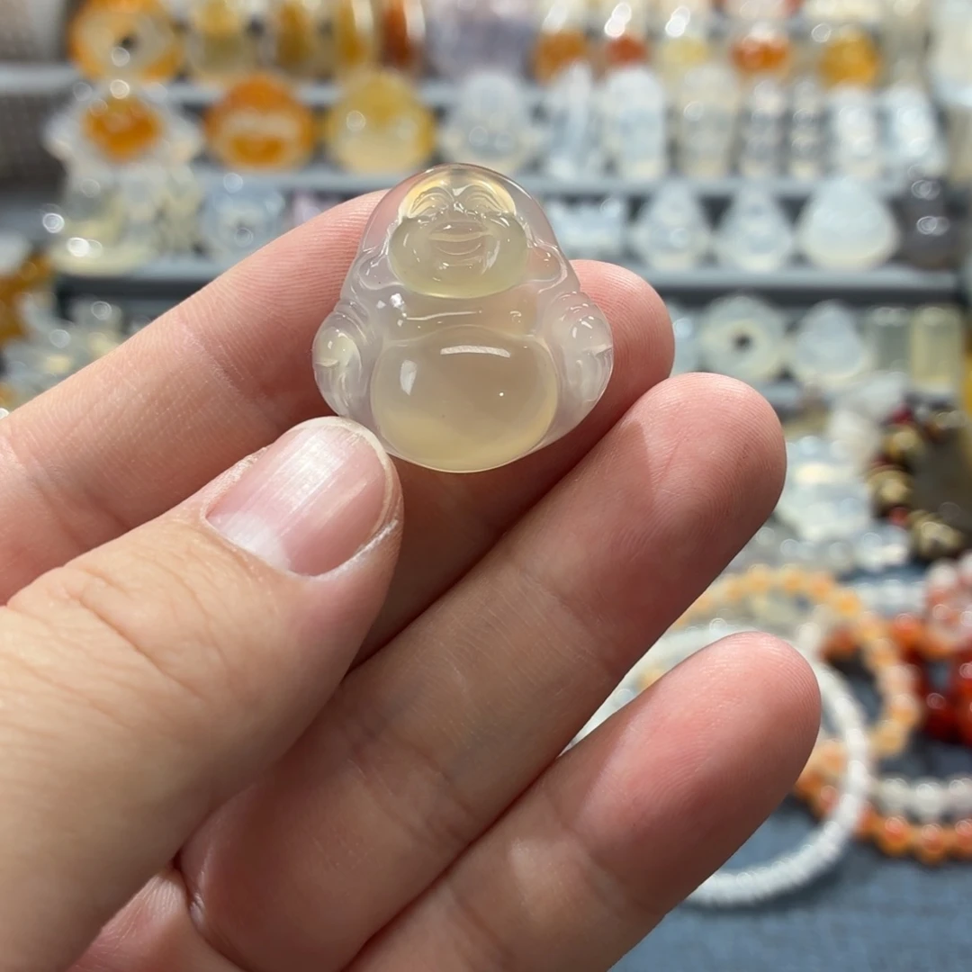 玛瑙/玉髓未镶嵌吊坠(不含链)