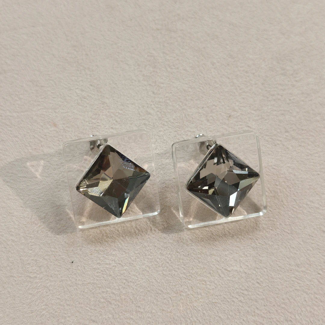 铜合金锆石耳饰 【AG•饰品】耳环AG01963