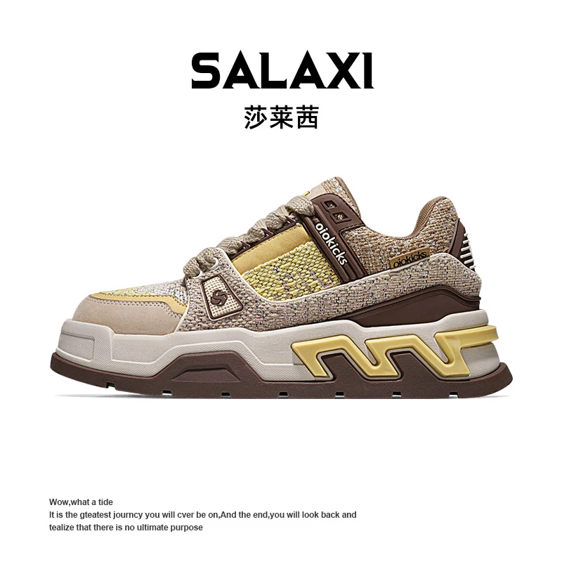 SALAXI/莎莱茜2025冬季新品潮流男鞋时尚保暖潮鞋运动美式鞋子