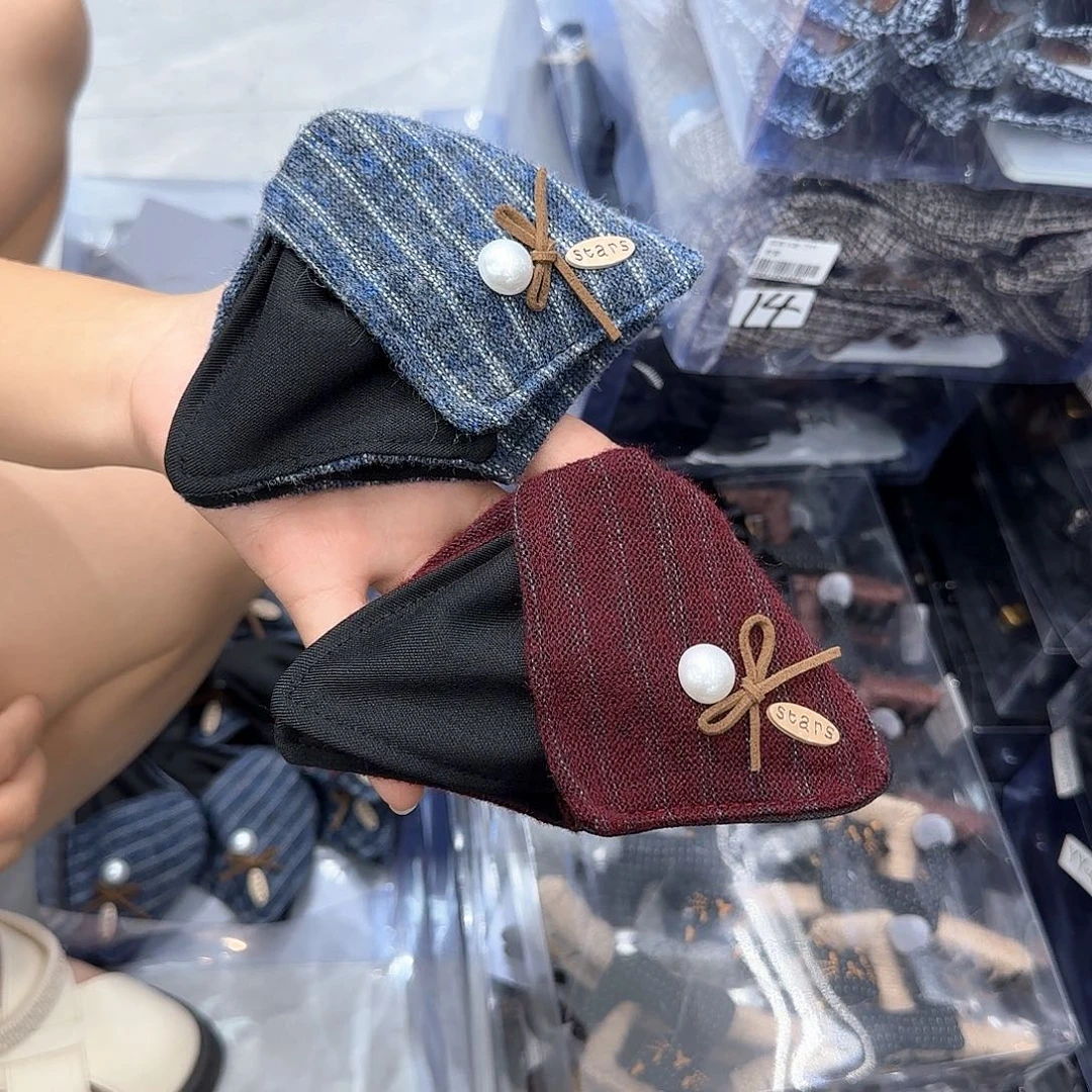 布艺非金属H09三角抓夹13公分2个