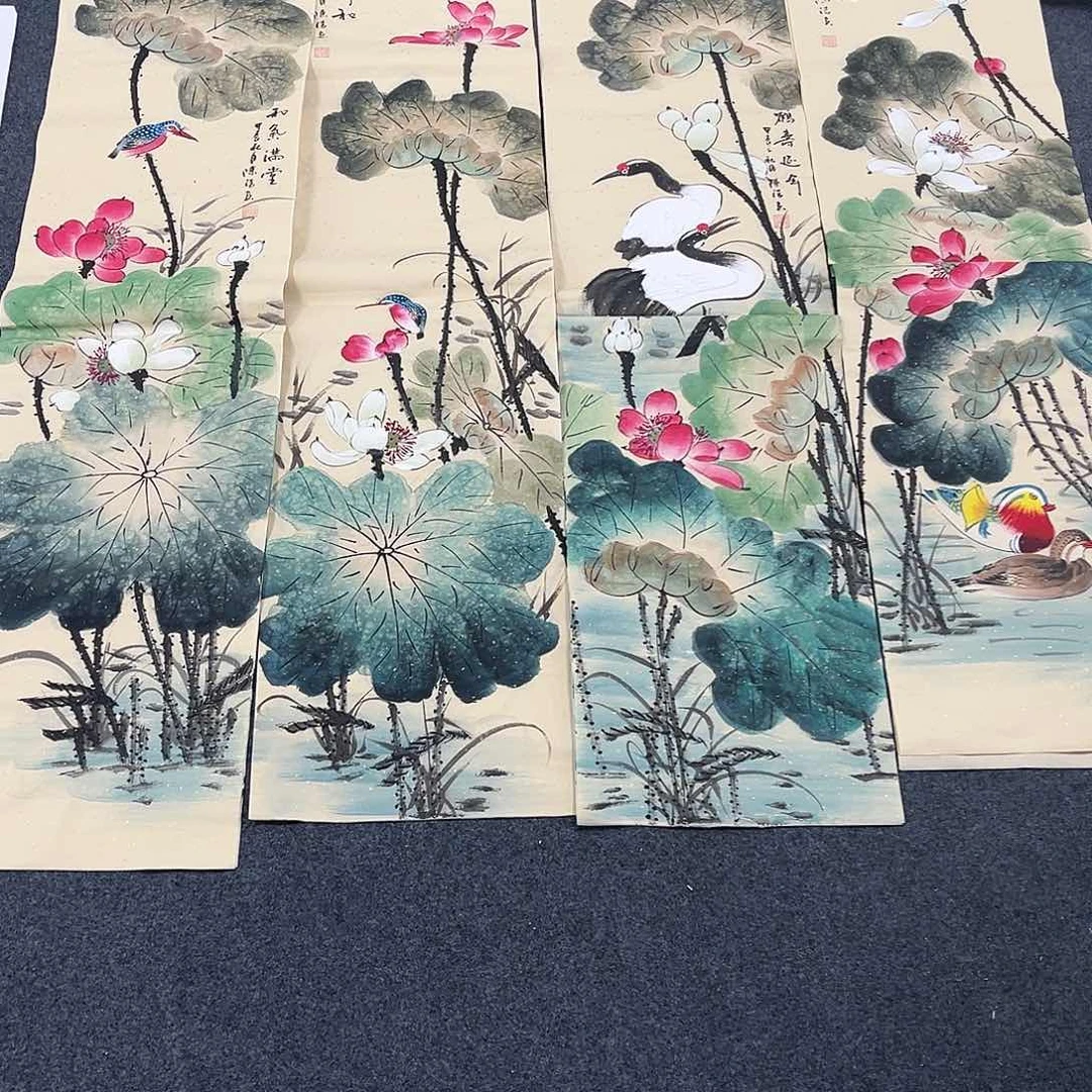 国画国画作品宣纸纯手绘