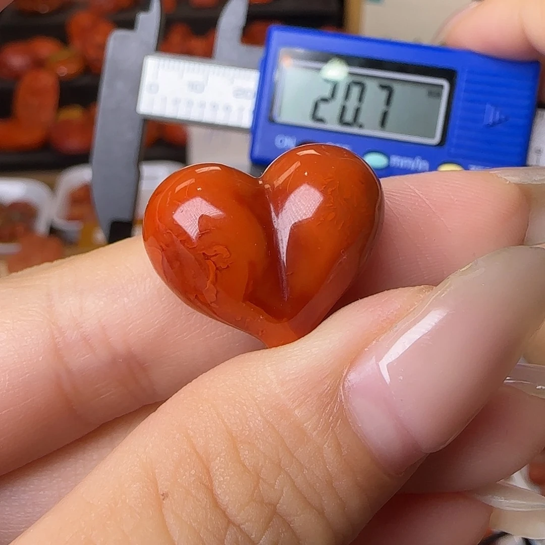 南红玛瑙未镶嵌吊坠(不含链)