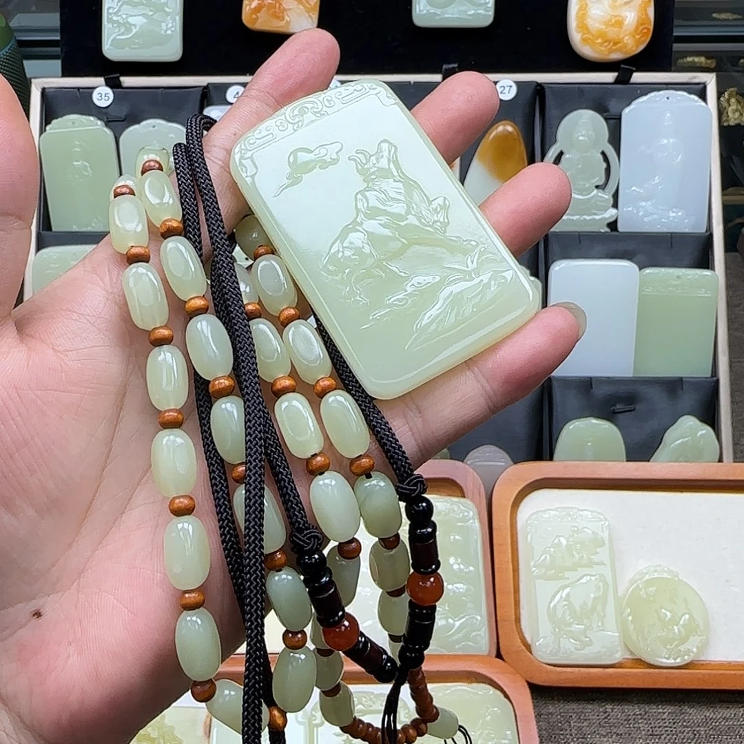 幸***福昆仑山料一物一拍双面牛
