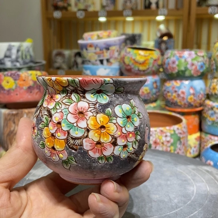 景德镇艺术手绘作品