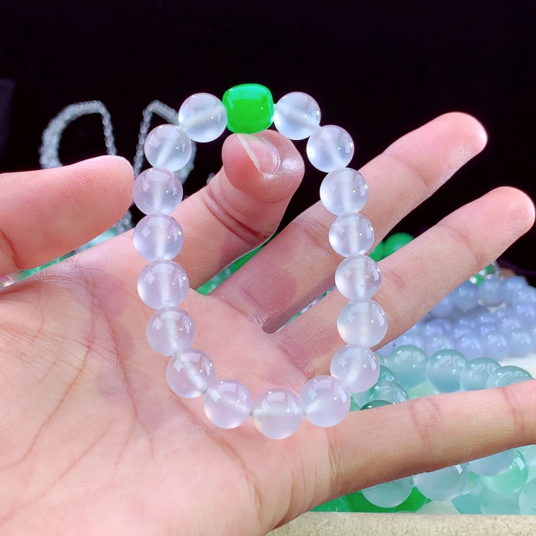 未镶嵌手串翡翠天然翡翠